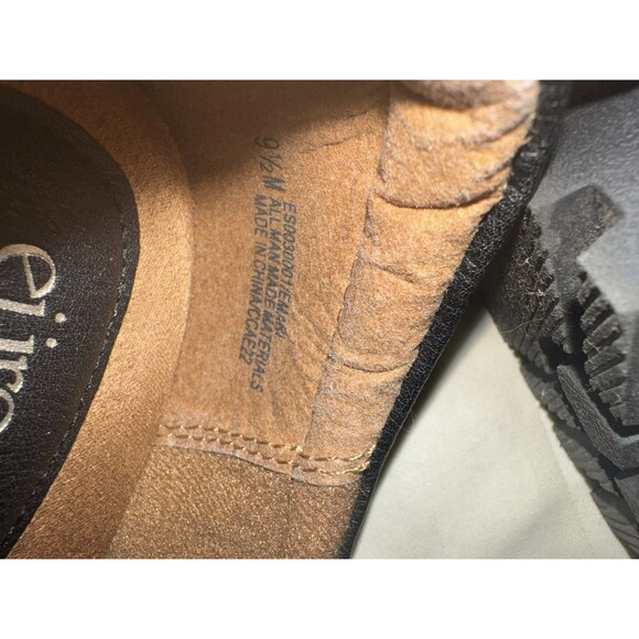 Euro soft by sofft shoes 9.5 M. Black With Cushion In The Soles. Platform Heel - Picture 9 of 9